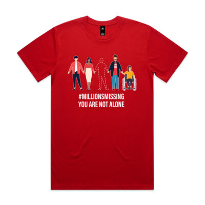 #millionsmissing - Cotton T-shirt  Thumbnail