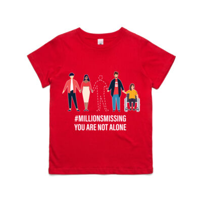 #millionsmissing - Kids Cotton T-shirt Thumbnail
