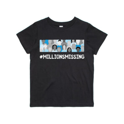 Emerge Australia #millionsmissing - Kids Cotton T Shirt 2021 Thumbnail